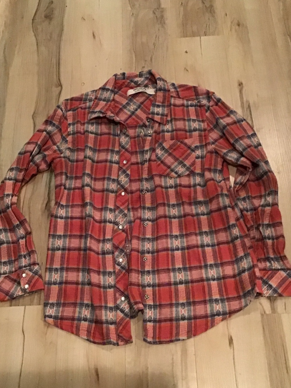 Idyllwind Red Plaid Button-Down Shirt